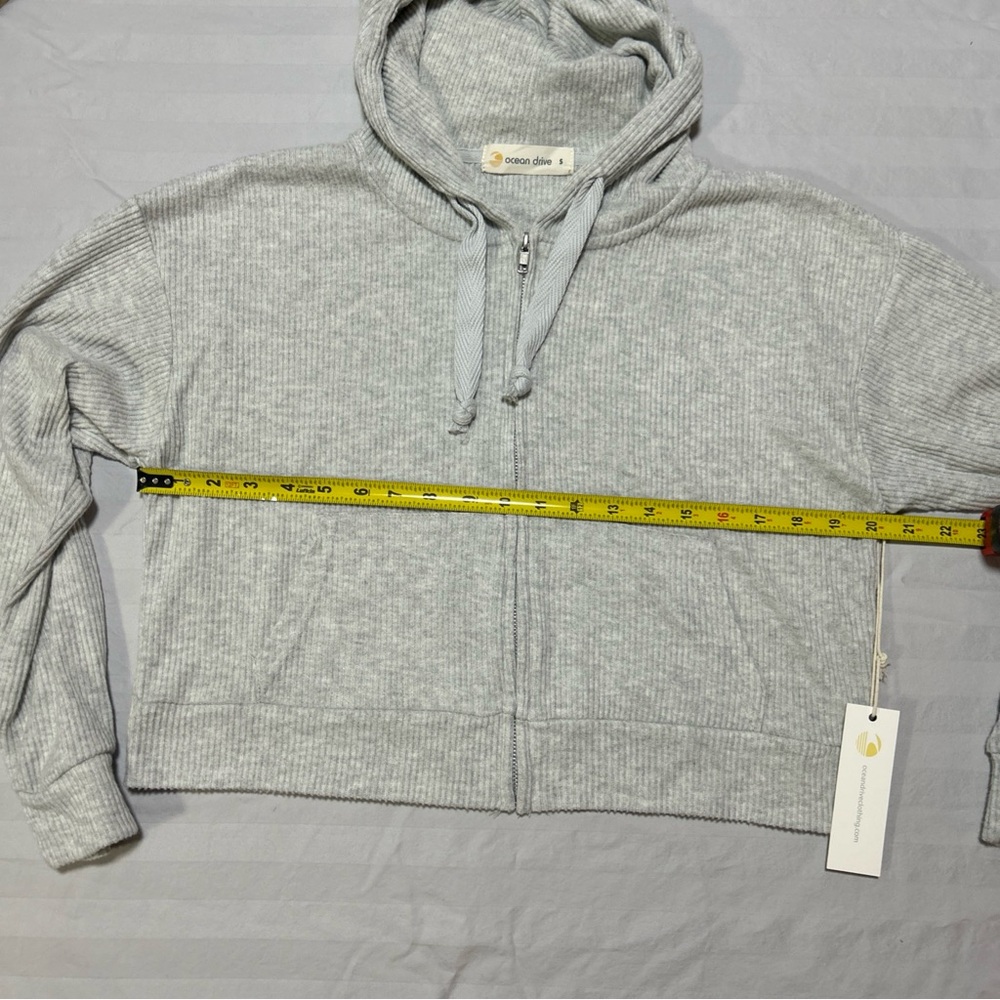 Ocean Drive Light Gray Women's Hoodie! Brings Soft to a new Level! - Picture 8 of 9